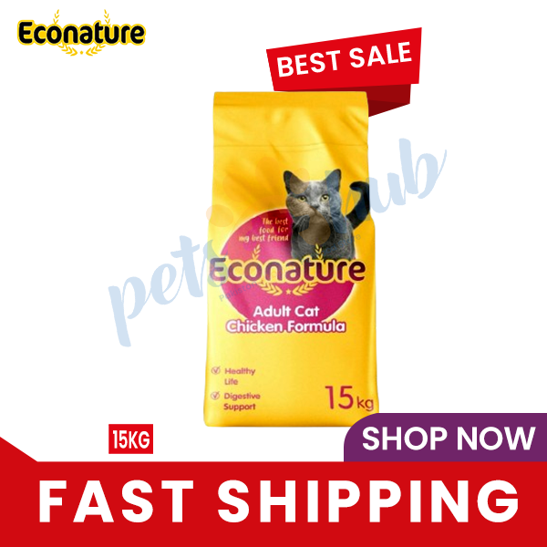 Econature Adult Cat Food Chicken Flavor 15 KG