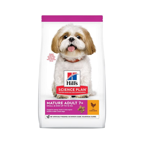 Hill’s Science Plan Small & Mini Mature Adult 7+ Dog Food With Chicken (3kg)