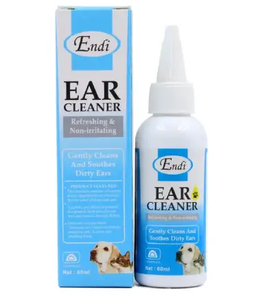 Endi Ear Cleaner For Pets (60ml) (Imported)