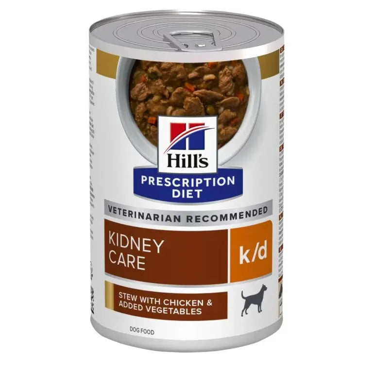 Hill's Prescription Diet k/d Canine Stew with Chicken & added Vegetables Dog Food 354g
