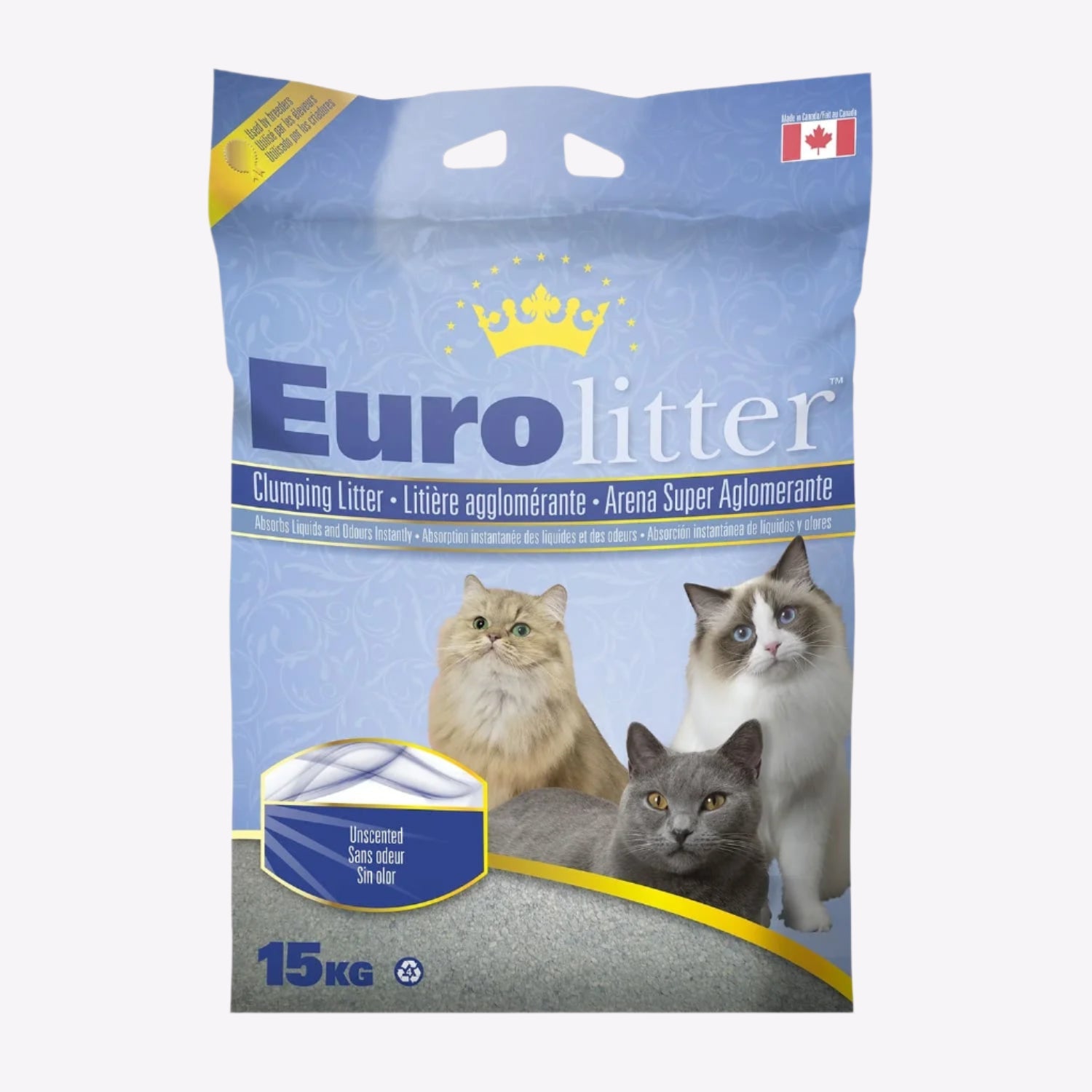 Eurolitter Premium Cat Litter – Unscented