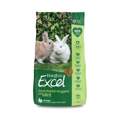 Burgess Excel Nuggets with Mint for Adult Rabbit