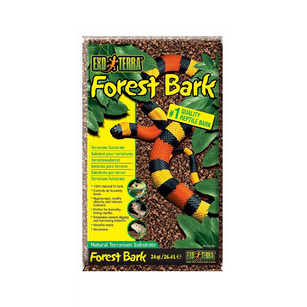 Exo Terra Forest Bark / Natural Terrarium Substrate - 26.4L