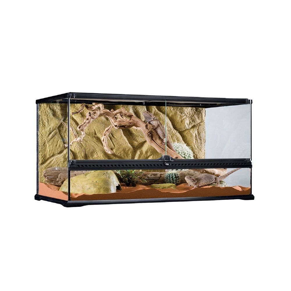 Exo Terra Wide Terrarium - Large - 36"L x 18"W x 18"H