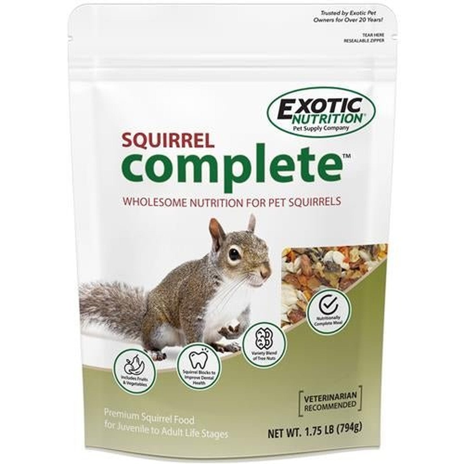 Exn Squirrel Complete - 1.75lb
