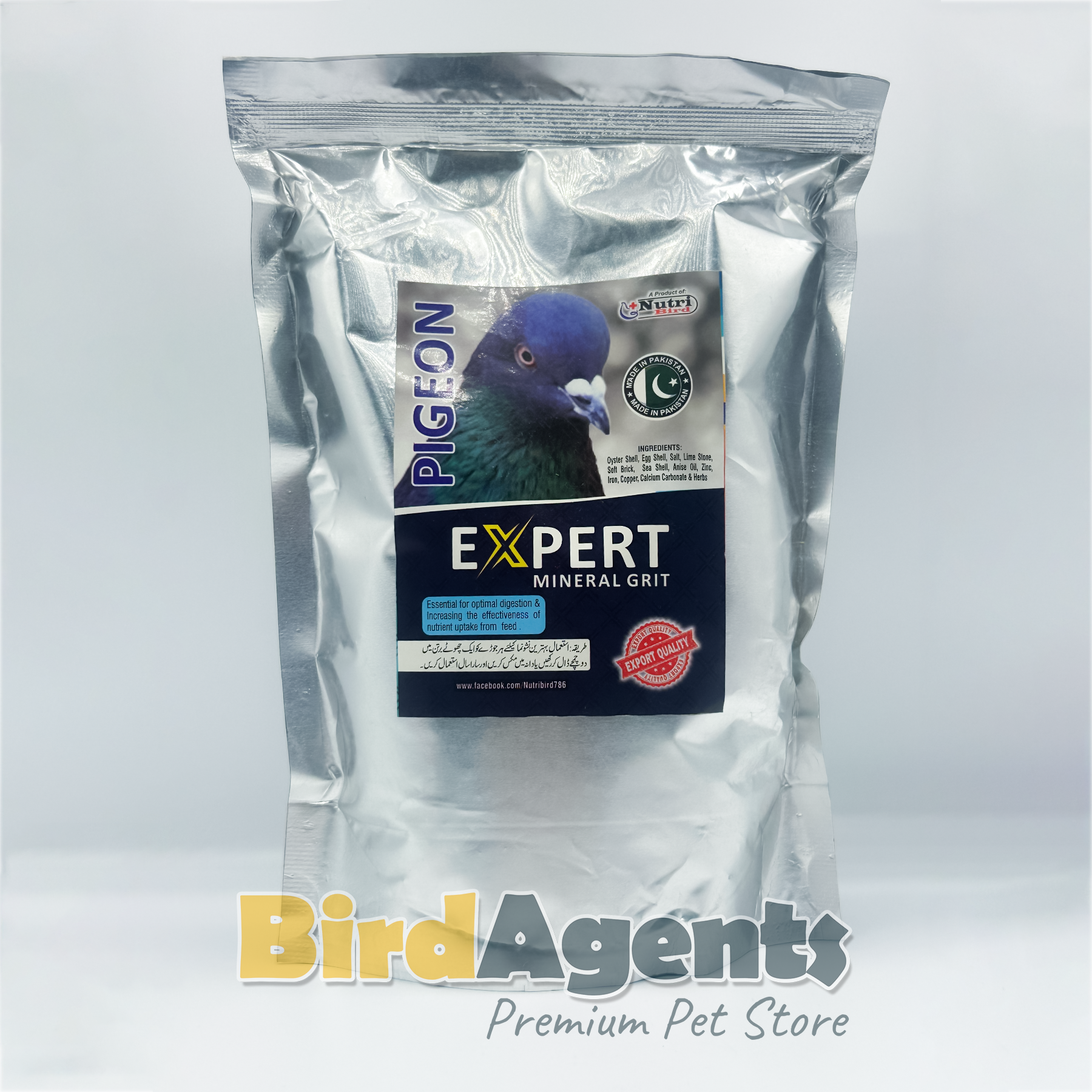 Expert Mineral Grit – Digestive & Nutritional Support for Pigeons