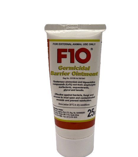 F10 Germicidal Barrier Ointment 25gm