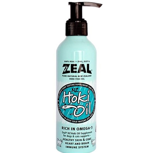 Zeal Natural Hoki Fish Oil Supplement for Cats & Dogs (225ml)