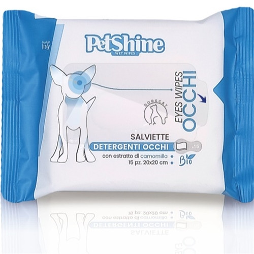 PetShine Wet Wipes For Eyes15Pcs