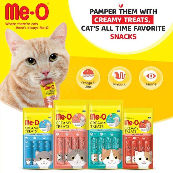 Meo Cat Creamy Treats Chicken Liver with Goat Milk 60gm tr113a