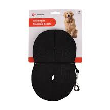 TRAINING- AND TRACKING LEASH ZIGGI BLACK 1500CM 20MM