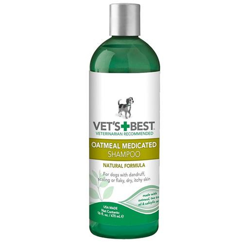 Vet’s Best Oatmeal Medicated Dog Shampoo (16-oz)