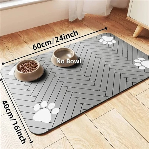 FAST DRYING DIATOMACEOUS EARTH PET FEEDING MAT 30.0*40.0CM