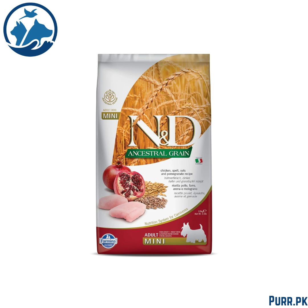 Farmina Adult Dog N & D AG Chicken & Pomegranate Medium & Maxi