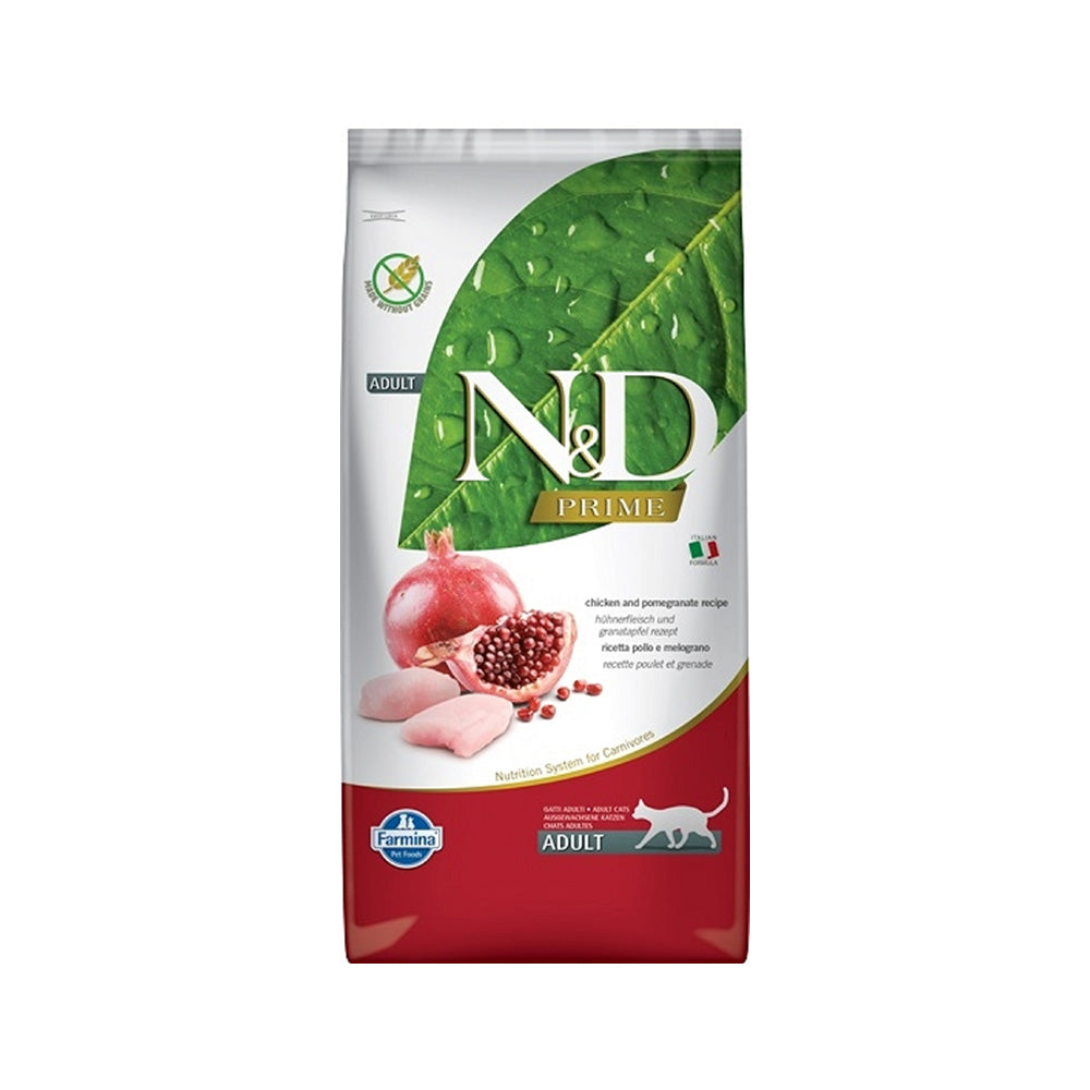 Farmina N&D Prime Chicken & Pomegranate Adult Cat 10Kg