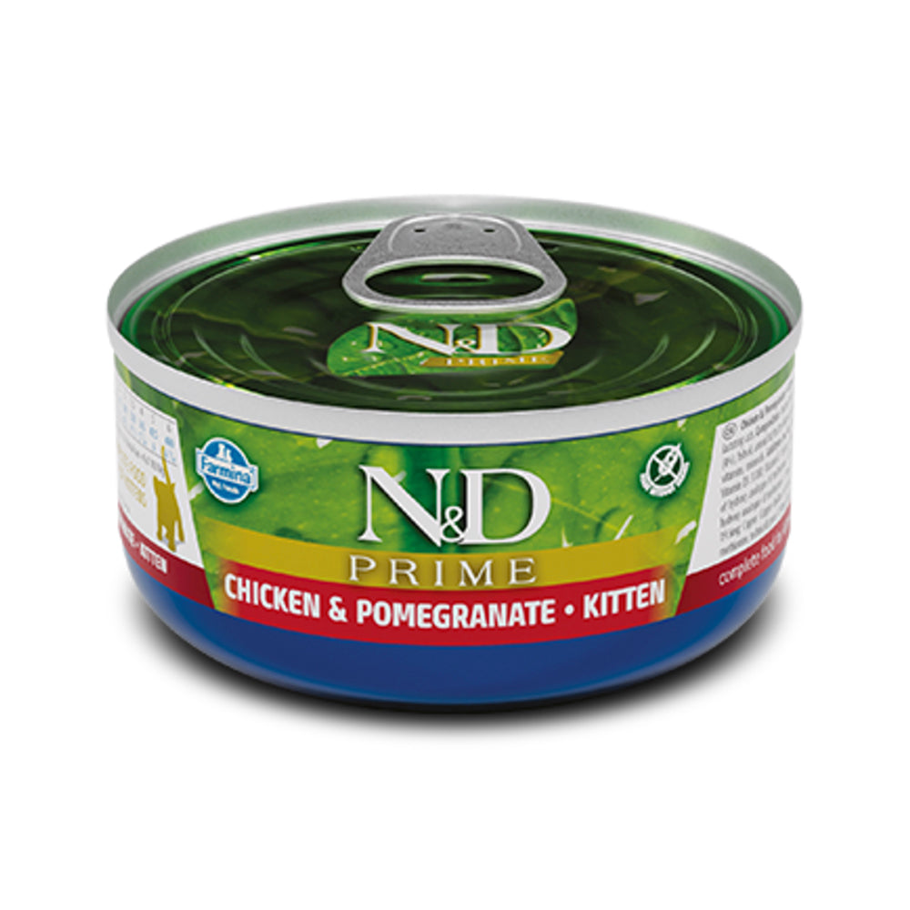 Farmina N&D Cat Prime Chicken & Pomegranate Kitten 80g