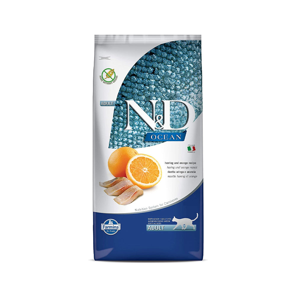 Farmina N&D Ocean Cat Herring & Orange 10 kg
