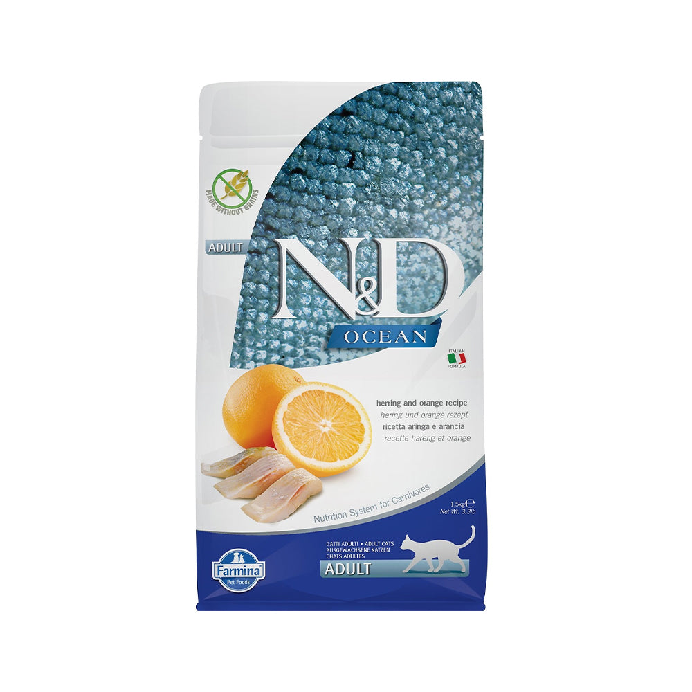 Farmina N&D Ocean Cat Herring & Orange Adult 1.5Kg