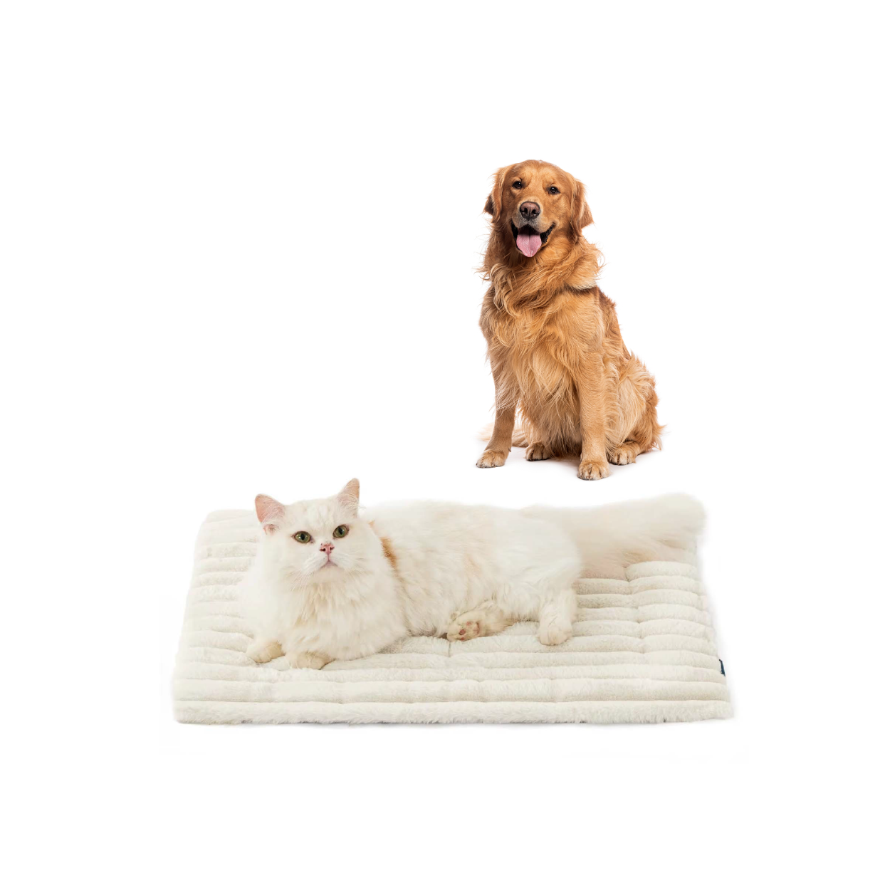 Faux Rabbit Fur Pet Mat