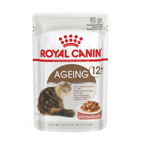 FELINE HEALTH NUTRITION AGEING +12 GRAVY (WET FOOD - POUCHES)85GX1