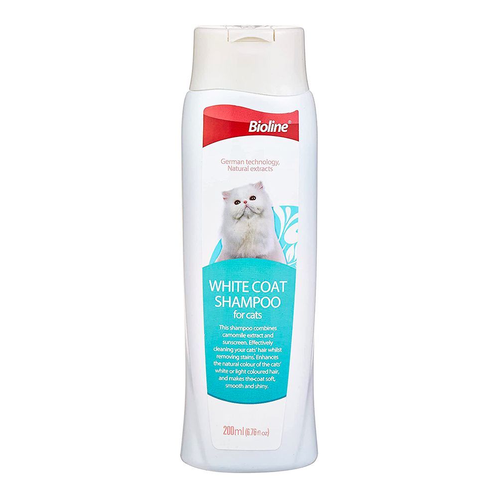 Bioline White Coat Cat Shampoo