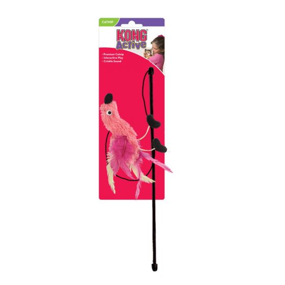 KONG Feather Teaser Cat Wand
