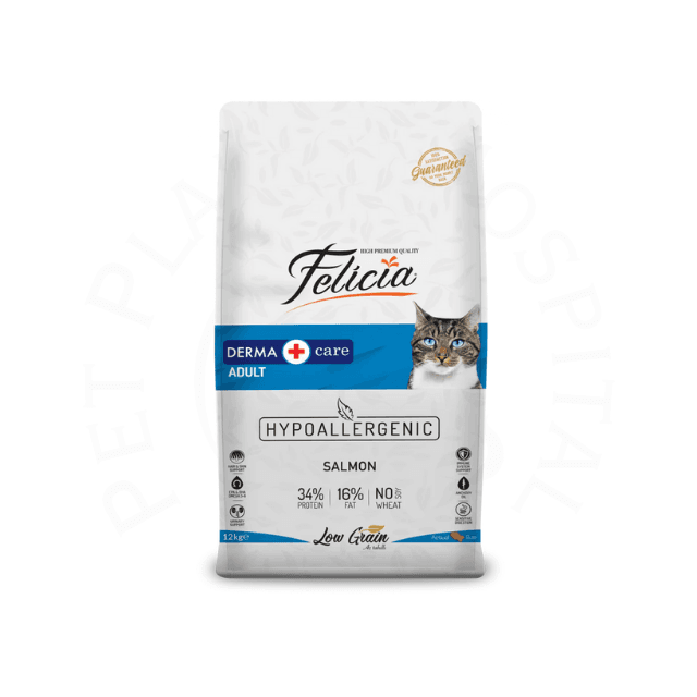 Felicia Adult Cat 2kg Salmon Derma Care