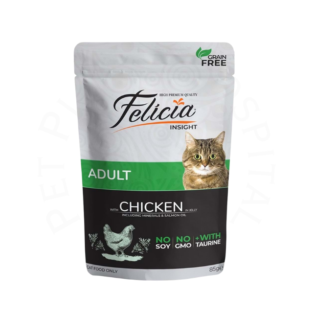 Felicia Chicken in jelly Adult Cat Food
