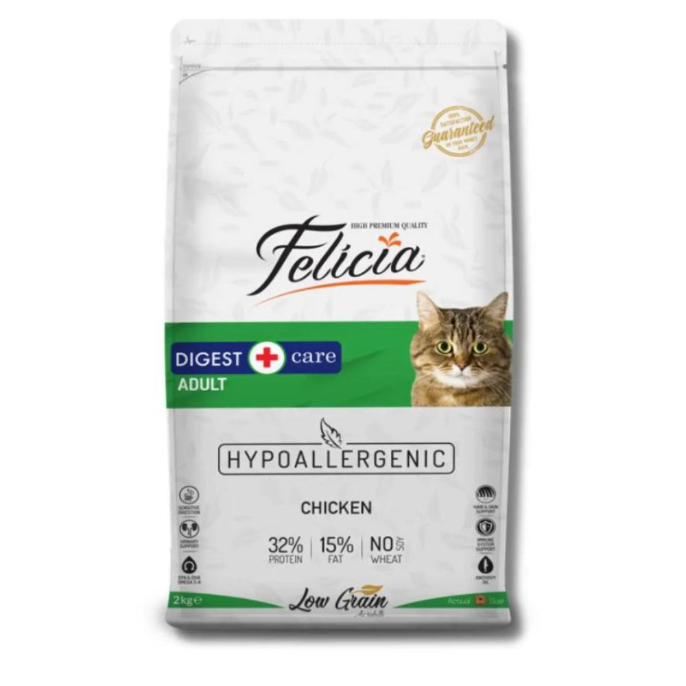 Felicia Digest Adult Cat Food With Chicken 2 Kg