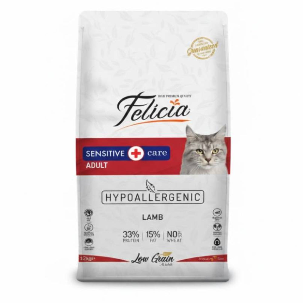 Felicia Sensitive Adult Cat Food with Lamb 2 kg