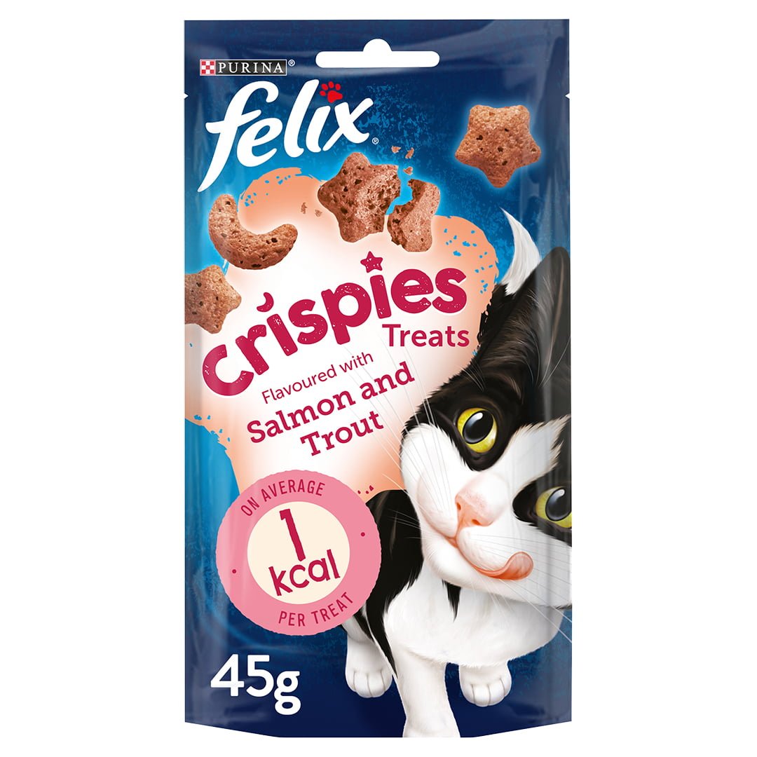 Felix Crispies Salmon and Trout Cat Treats