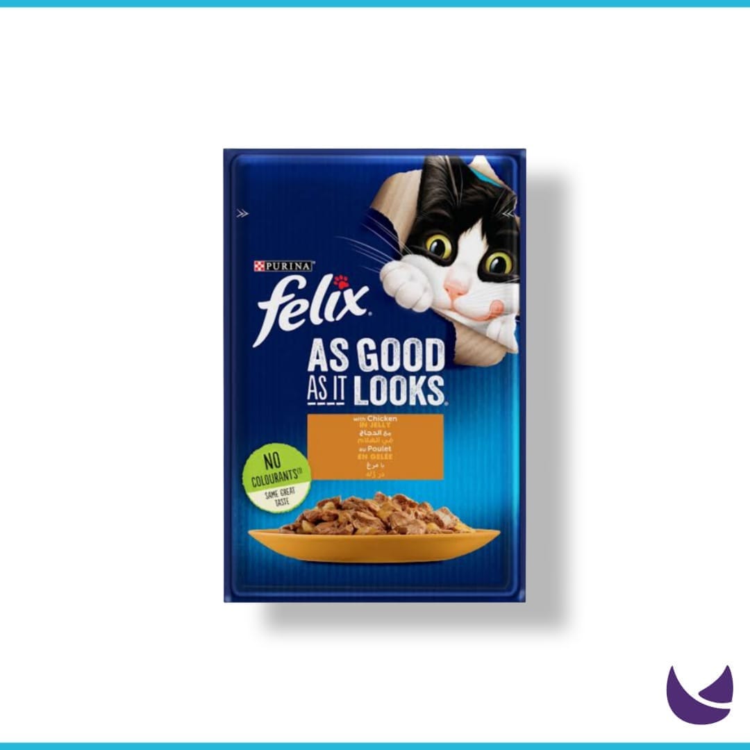 Felix Wet Cat Food – Mixed Flavor Selection