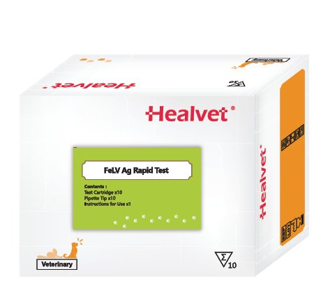 FeLV Ag (Feline Leukemia Virus Antigen) 10 Test kits