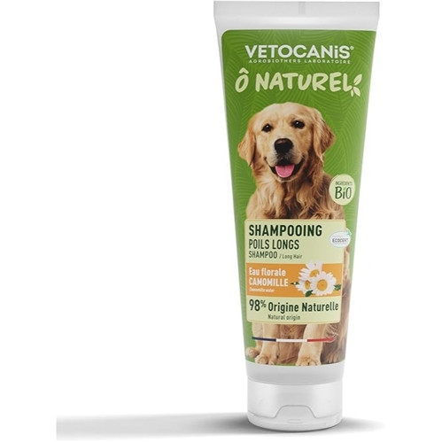 BIO Vetocanis O Naturel Long Hair Shampoo for Dogs 250ML