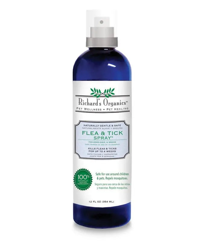 SYNERGY LABS RICHARD ORGANIC FLEA & TICK SPRAY DOG 354ML