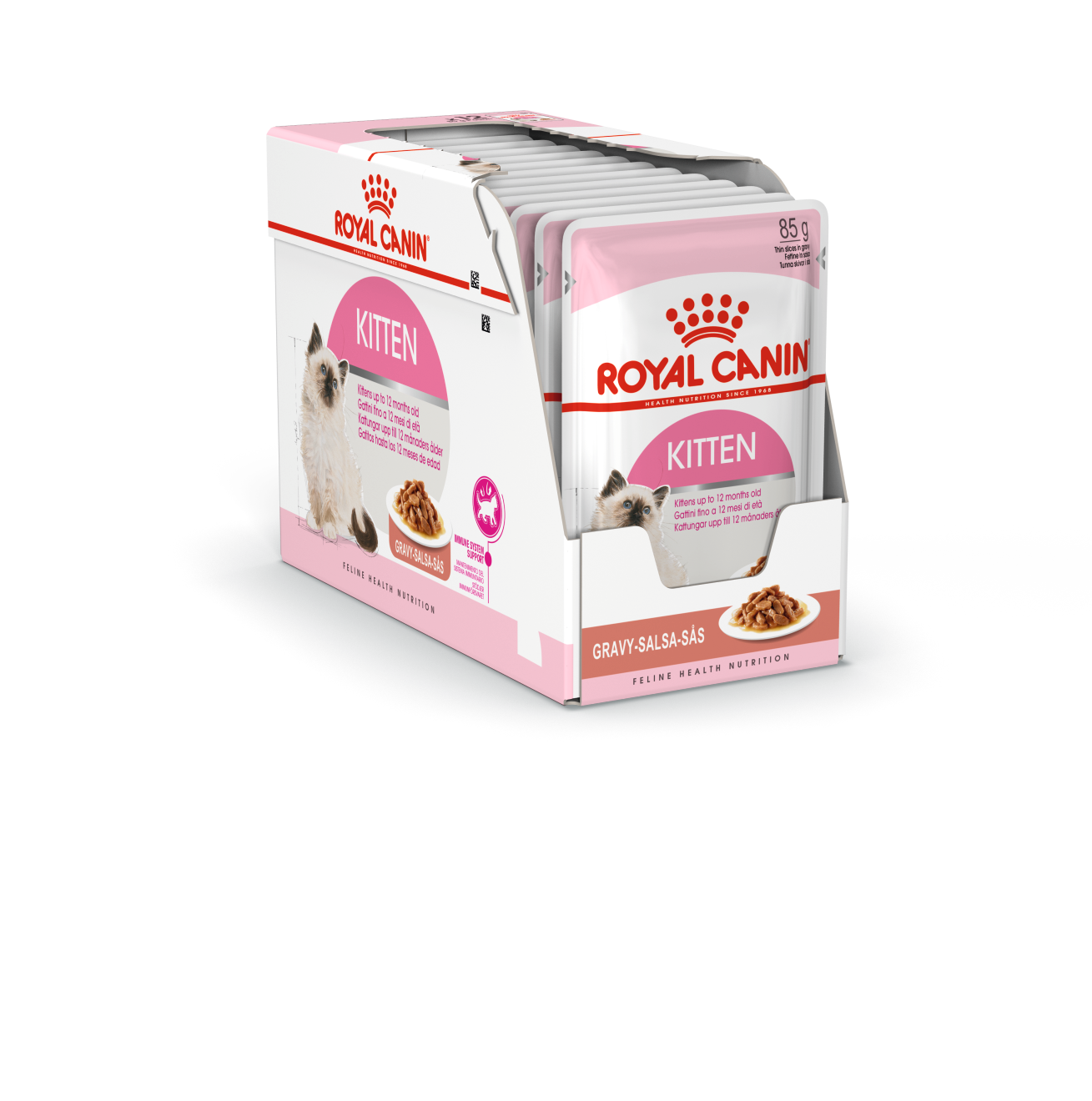 Royal Canin Kitten in Gravy Wet Food Pouches