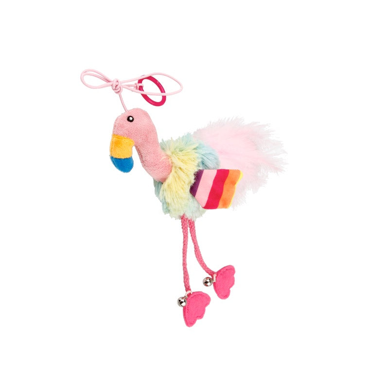 Gigwi - Finger Ring Bird Blue & Pink With Crinkle Paper And Bell Inside