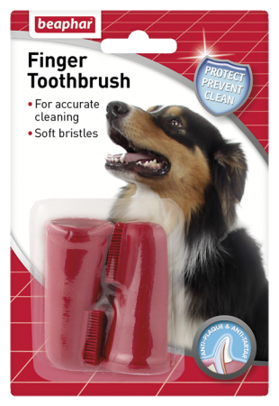 Beaphar Finger Toothbrush - 2 Pcs