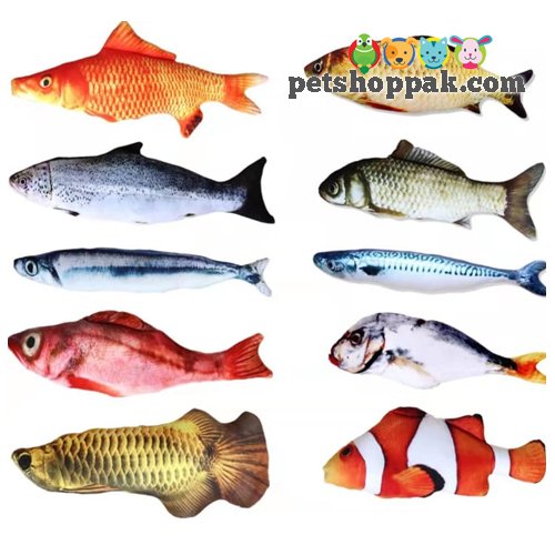 Fish Plush Cat toy