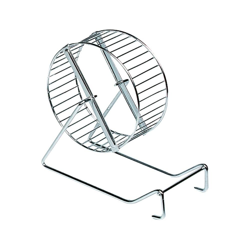 Flamingo Run Fun Wheel Metal Mouse Toy - 12 cm