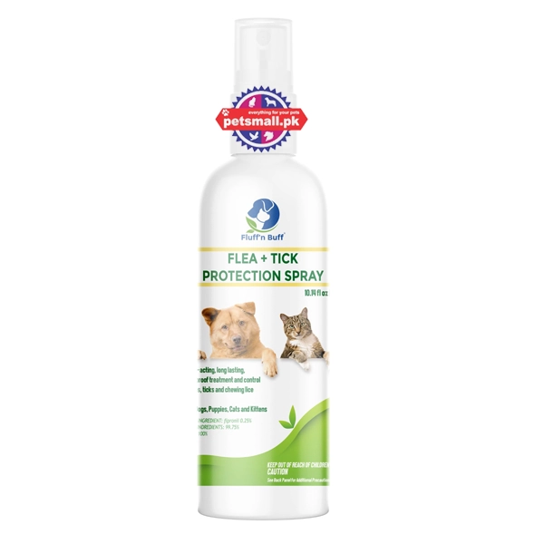 Fluff’n Buff Flea + Tick Protection Spray