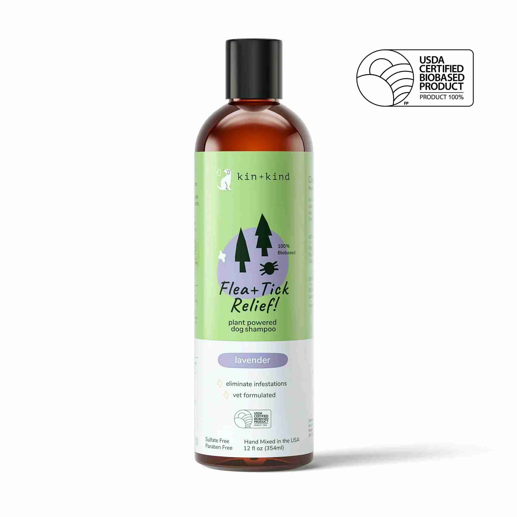 Flea+Tick Lavender Shampoo for Dogs