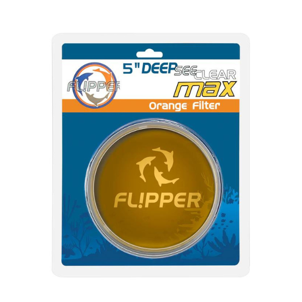 Flipper Deepsee Clear Viewer Max 5inches Orange Filter Lens
