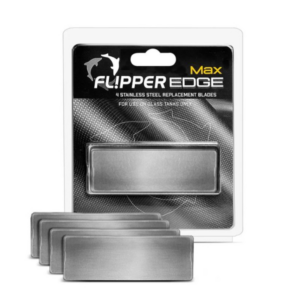 Flipper Edge Max Stainless Steel Blades ? 4pk