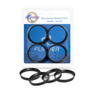 Flipper Pico 2 In 1 Aquarium Magnet Cleaner Replacement Blades ? 4 Pack