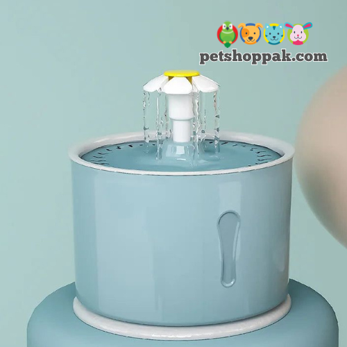 Flower Water Fountain Round
