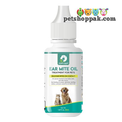 Fluff-n-Buff Ear Mite Oil