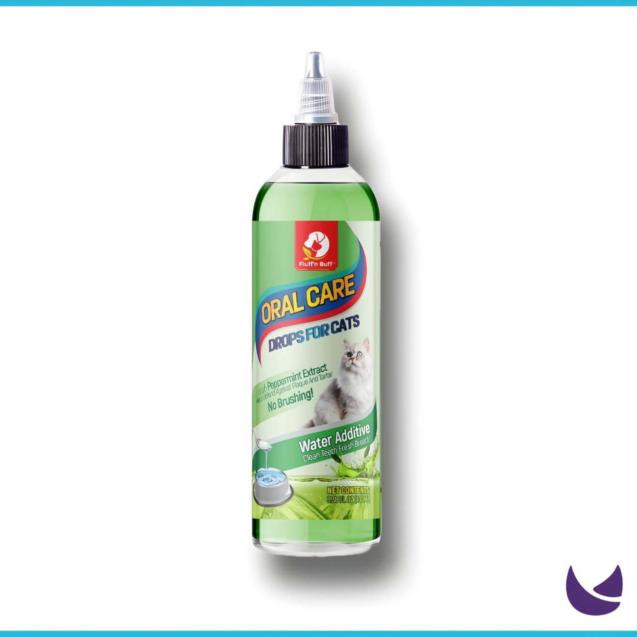 Fluff n Buff Oral Care | Drops for Cats