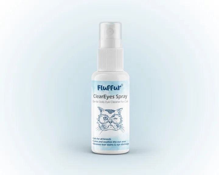 Fluffur ClearEyes Spray Tear Stain Remover for Cats 50ml