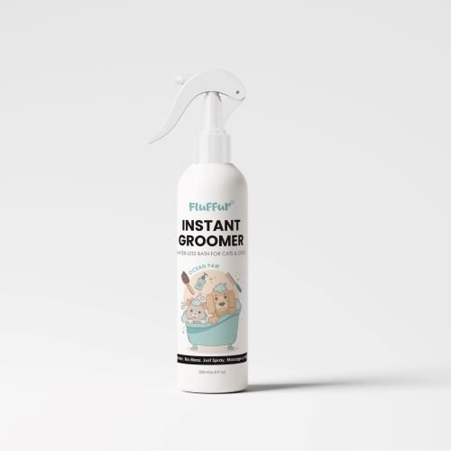 Fluffur Instant Groomer Water-Less Bath For Cats And Dogs (200ml)